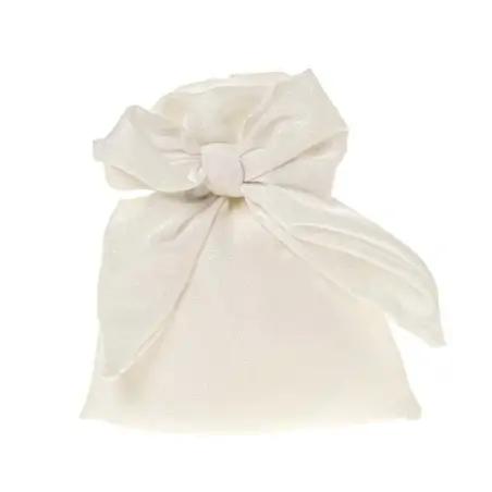BRILLO FIOCCO BAG CM.10X12 BIANCO - Categoria: Bomboniere