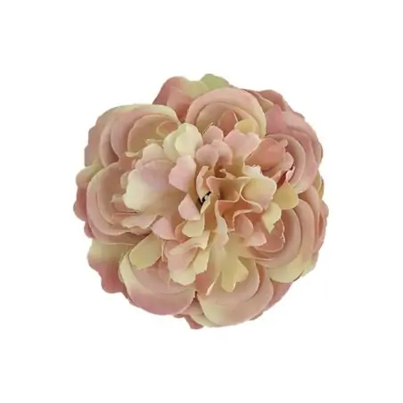 Peonia rosa antico Fiore Decorativo per Confezionamento delle bombonie
