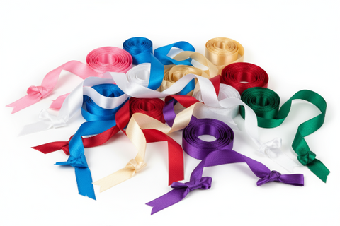 Nastri per bomboniere in raso, organza e pizzo – accessori decorativi per confezioni eleganti e fai da te.