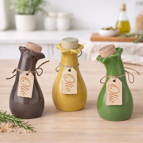 Oliera Bomboniera Ceramica | Bomboniera Rustica Funzionale