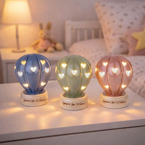 bomboniere mongolfiera led