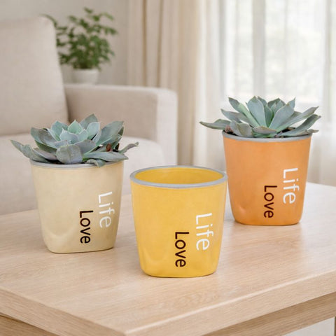 Vaso Portapiante da Interno Life Love - Bomboniera Originale