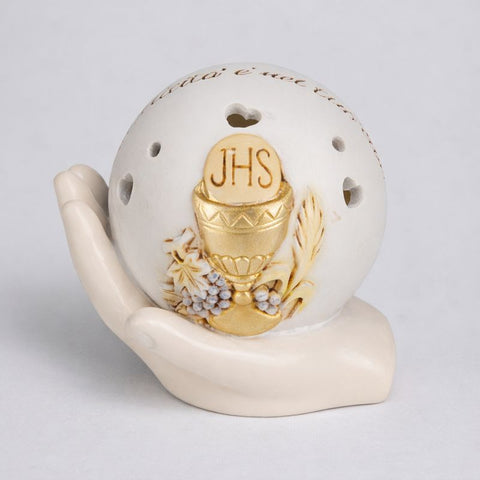 Sfera LED Prima Comunione Calice Eucaristico - Bomboniera