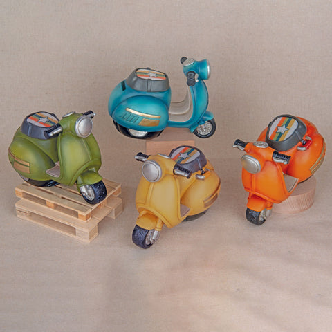 Salvadanaio Vespa 16 cm – Bomboniera Comunione Maschietto in 4 Colori