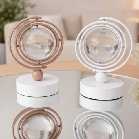 Clessidra Decorativa con Globo in Vetro h 11 cm – Bomboniera Elegante