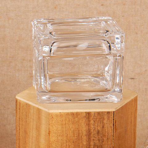 Bomboniera in Vetro Quadrata Elegante – Contenitore Porta Confetti