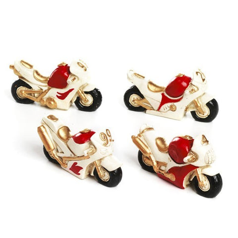 12 pezzi Bomboniera moto da corsa