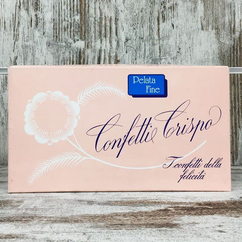CONFETTI CRISPO PELATA FINE BATTESIMO NASCITA BIMBA