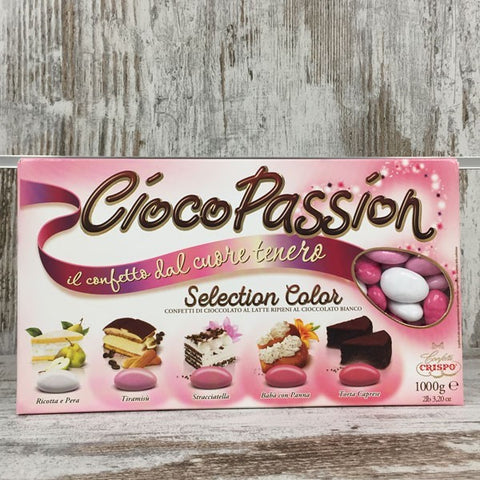 CONFETTI CRISPO CIOCOPASSION SELECTION ROSA SFUMATI GUSTI MISTI