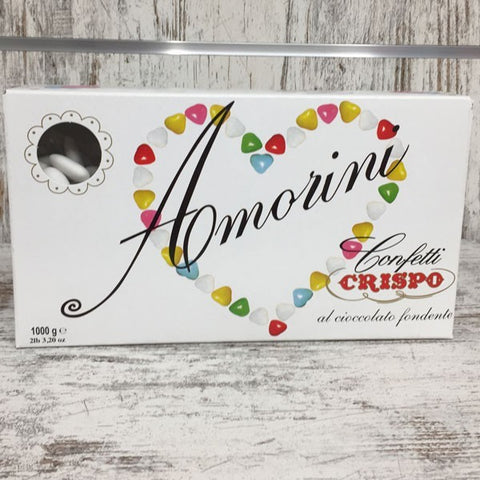 Confetti amorini Crispo bianchi