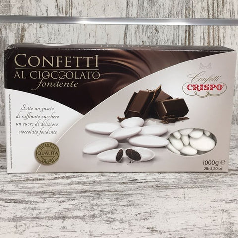 Crispo Confetti al cioccolato Fondente bianchi 1 kg