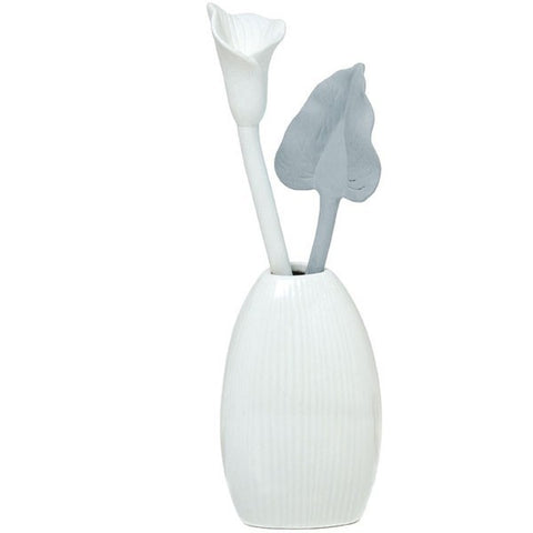 VASI MODERNI D'ARREDAMENTO PER INTERNI IN PORCELLANA CON CALLA