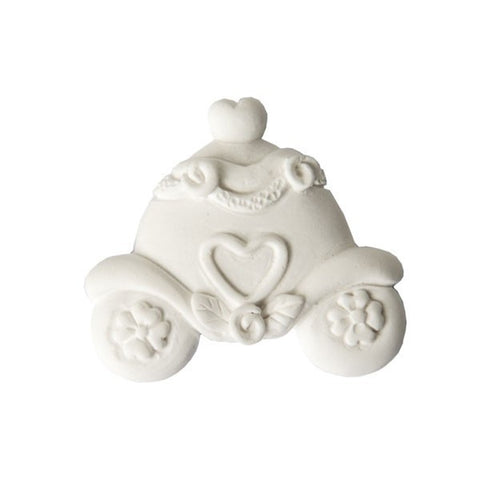 12 PEZZI GESSETTI CARROZZA DECORAZIONI FESTE TEMA PRINCIPESSA