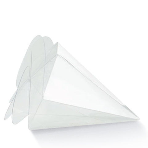 CONI PORTACONFETTI PVC CON MONTATURA A SPIRALE PREZZO SHOCK