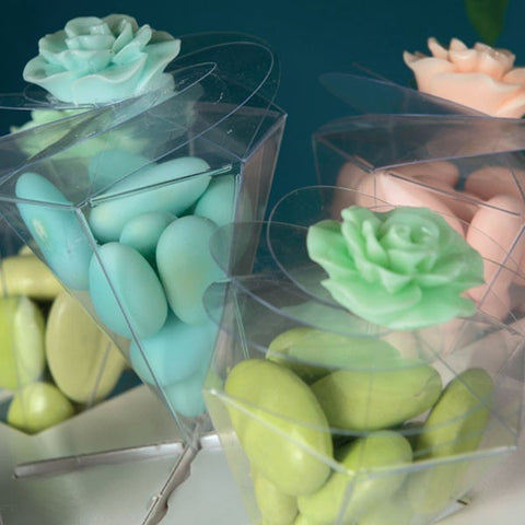 CONI PORTACONFETTI PVC CON MONTATURA A SPIRALE PREZZO SHOCK