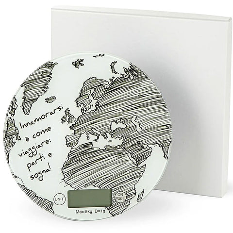 Bilancia Elettronica da Cucina Decoro Mondo Matrimonio Tema