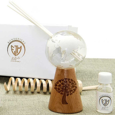 Mappamondo Bomboniere Diffusori Ambiente Design