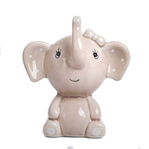 Bomboniere Elefantino Rosa Idee per Battesimo Bimba