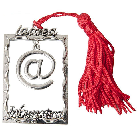 Bomboniere Laurea Informatica Ciondolo Chiocciola Internet