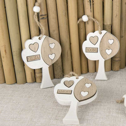 Decorazioni Bomboniere Alberelli con Frase