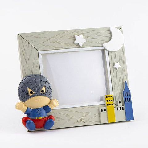 Portafoto Bomboniere Supereroi Baby