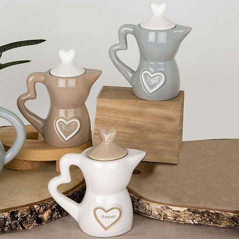 Zuccheriera Moka Idea Bomboniera Matrimonio Utile