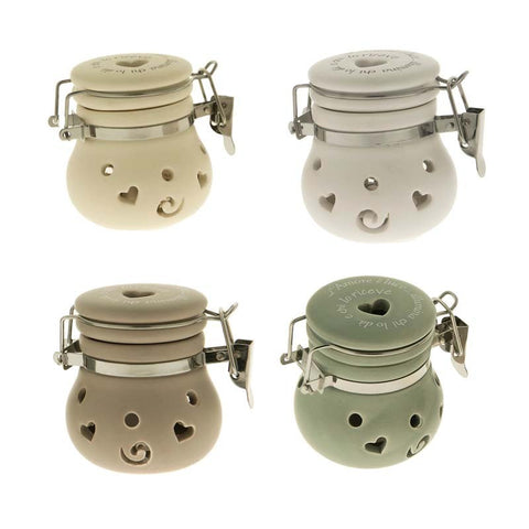 barattoli particolari con luce led bomboniere originali