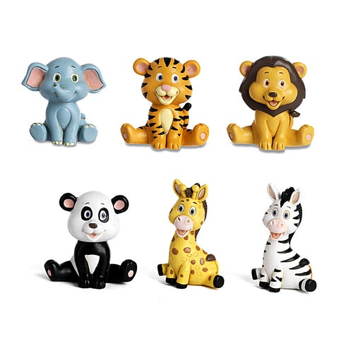 BOMBONIERE CALAMITA ANIMALETTO JUNGLA SPIRITOSI 6.4 CM 6