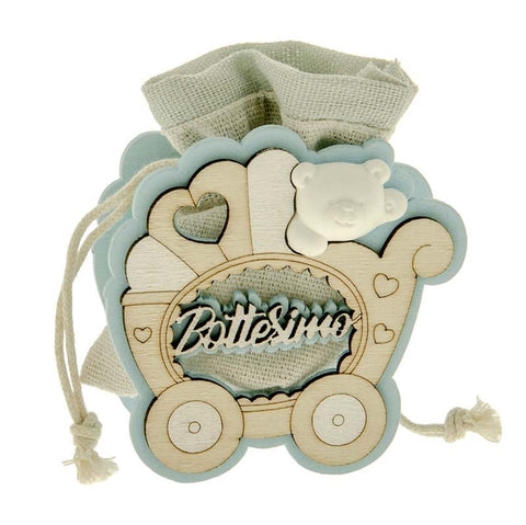 PORTACONFETTI NEW ARTE CARROZZINA CIELO