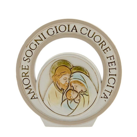 icone sacra famiglia bomboniera battesimo