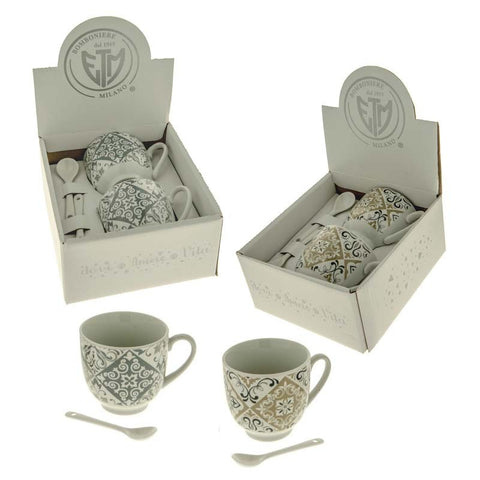 PONZA SET 2 CAPPUCCINO