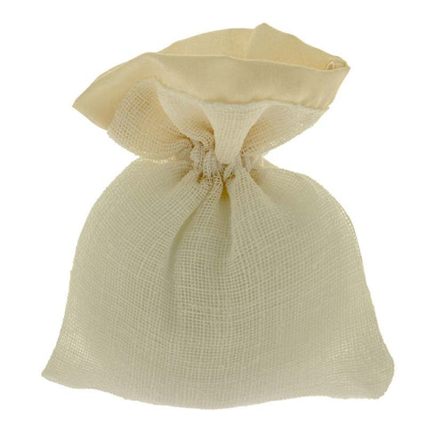 SACCHETTI PER CONFETTI ECONOMICI ADORE' BAG CM.10X12 BEIGE