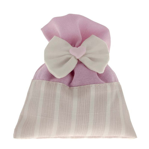 SACCHETTI NASCITA BIMBA NUOVA PERLA BAG CM.9X12 ROSA