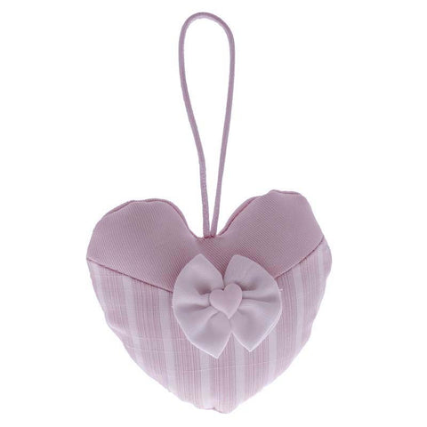 SACCHETTI PORTACONFETTI CUORE BOMBONIERE NASCITA E BATTESIMO