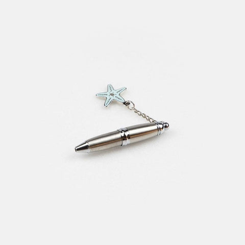 mini penna bomboniera con stella marina