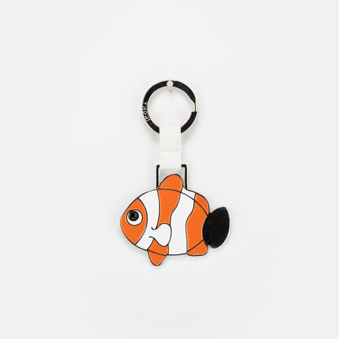 PORTACHIAVI SMALTATO PESCIOLINO COLORATO