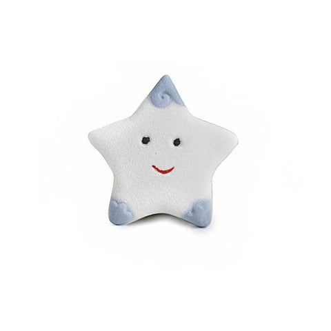bomboniere nascita magnete stellina celeste in porcellana