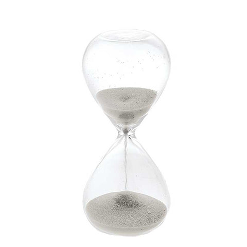 clessidra sabbia argento bomboniere fai da te