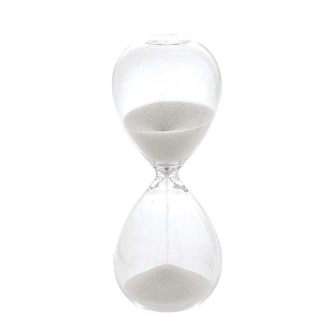 clessidra sabbia bianca bomboniere matrimonio fai da te