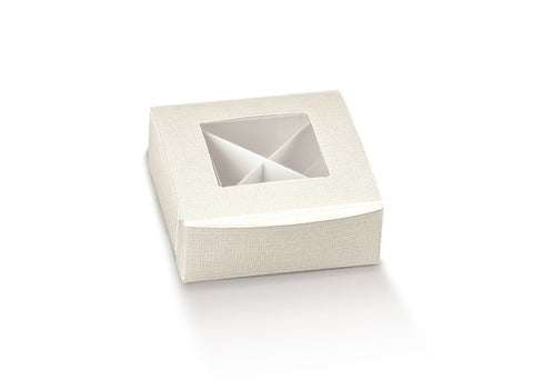 scatola degustazione confetti con divisorio confettata