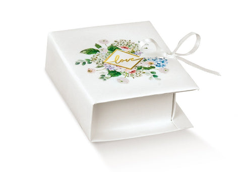 Scatola Portaconfetti Libro Confettata matrimonio