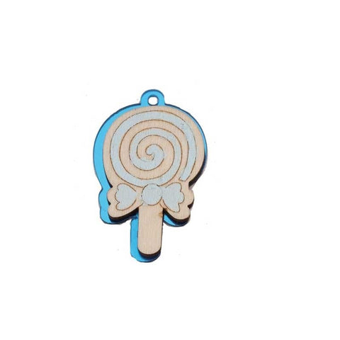 Calamite Nascita a Forma di Caramella Celeste Idee Bomboniere