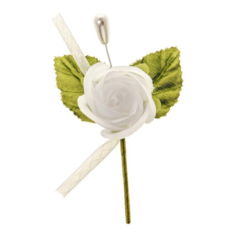 Confezione 72 pezzi Giselle Rametto Cm.9 Bianco