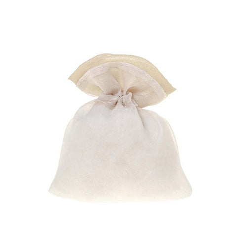 BICOLOR BAG CM.10X12 BIANCO