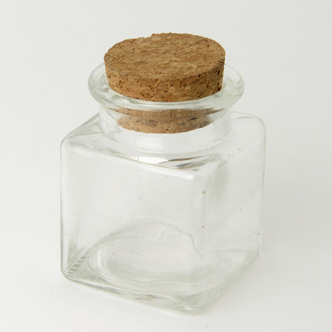 PORTACONFETTI IN VETRO BARATTOLINI BOMBONIERA