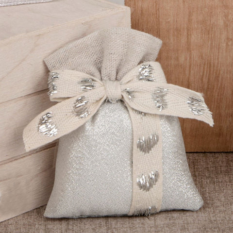 Sacchettini portaconfetti per 25 anni di matrimonio collezione