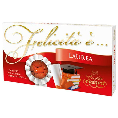 Confetti mandorla naturale rosso da 1 kg