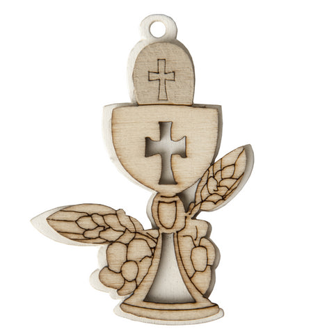 12 PEZZI APPLICAZIONE CALICE PRIMA COMUNIONE BOMBONIERE