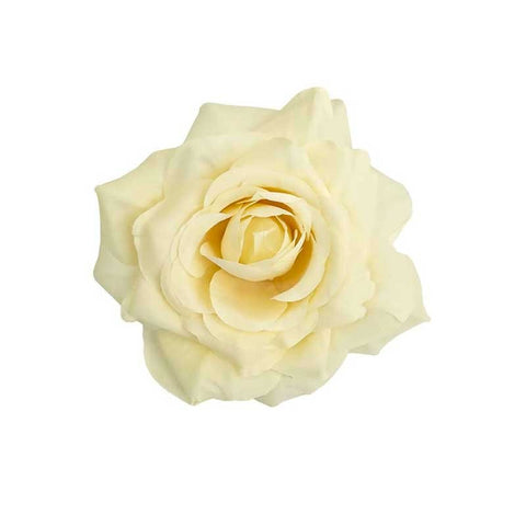 Fiore in tessuto rosa color champagne per Bomboniere e