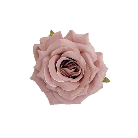 Fiore rosa colore rosa antico in tessuto